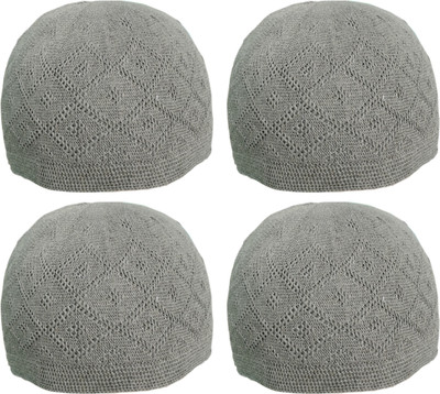 FAFetraders Solid Prayer Cap Cap(Pack of 4)