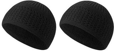 ATHRAVFIT Solid Prayer Cap Cap(Pack of 2)