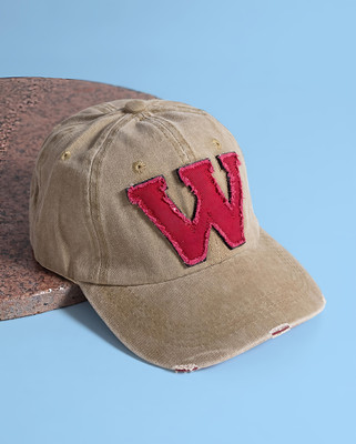 FABULOUS FINDS Embroidered Sports/Regular Cap Cap