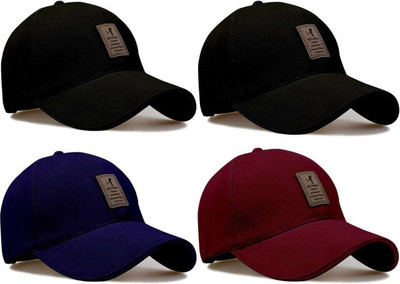 blutech Sports/Regular Cap Cap(Pack of 4)