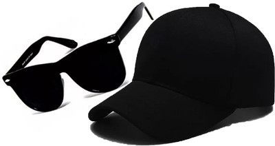 MINETECH Solid Sports/Regular Cap Cap(Pack of 2)