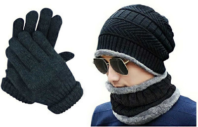 CRUMSIUM Woven Beanie Cap