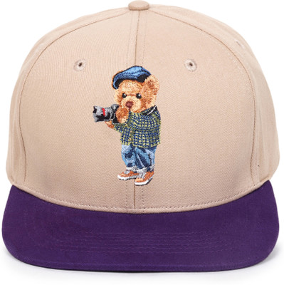 KOLOROBIA Embroidered Snapback Cap Cap