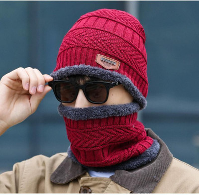 Paradox Woven Beanie Cap(Pack of 2)