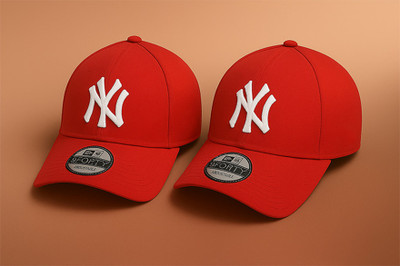 cap world Solid, Self Design, Embroidered Sports/Regular Cap Cap(Pack of 2)
