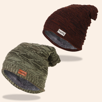 HUPSHY Beanie Cap(Pack of 2)