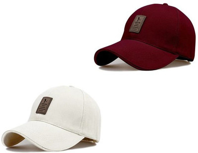 EVENDEN Embellished Sports/Regular Cap Cap(Pack of 2)