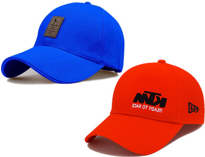 ILLARION Solid, Self Design, Embroidered Sports/Regular Cap Cap(Pack of 2)
