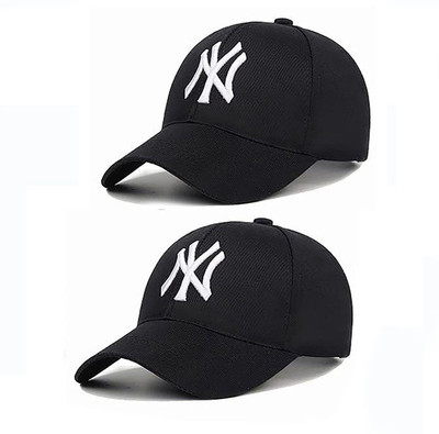 Fayona Embroidered Sports/Regular Cap Cap(Pack of 2)