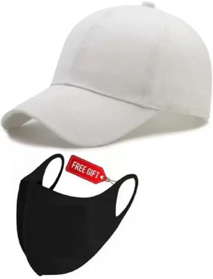 FD FLORIDA Solid, Self Design Sports/Regular Cap Cap(Pack of 2)
