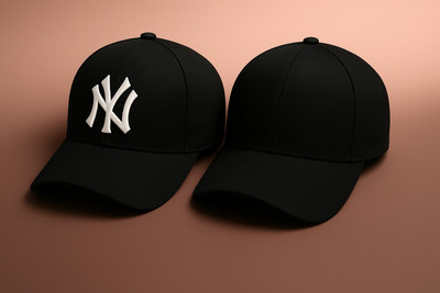 CLASSYMESSI Embroidered, Self Design, Solid Sports/Regular Cap Cap(Pack of 2)