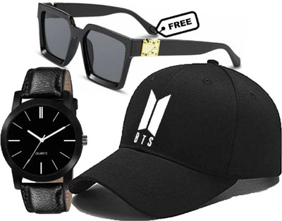 FLEXCY Sports/Regular Cap Cap(Pack of 3)