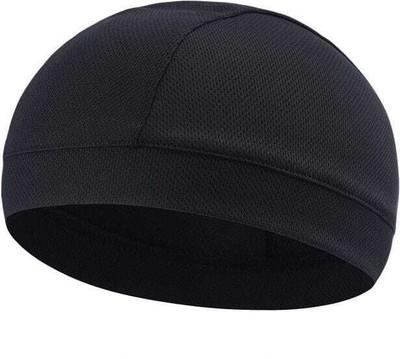 Maa Hosiery Solid, Self Design Skull Cap Cap
