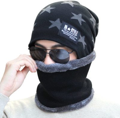 MOMISY Printed Beanie Cap
