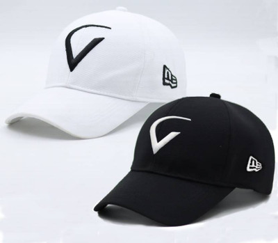 Welim Solid Sports/Regular Cap Cap(Pack of 2)