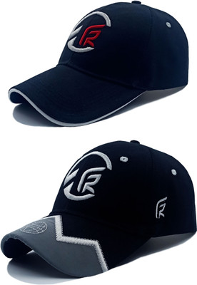 YOVER Embroidered Sports/Regular Cap Cap(Pack of 2)