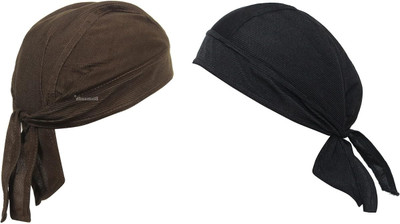 PAROPKAR Solid Skull Cap Cap(Pack of 2)