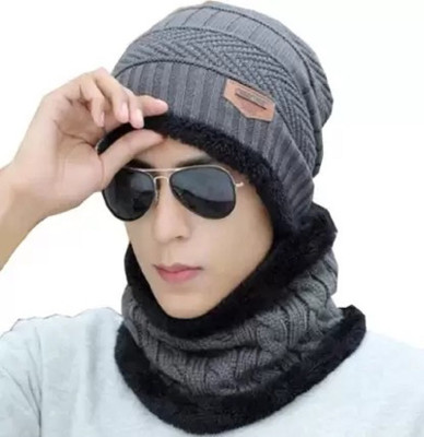 METFASHION Woven Beanie Cap