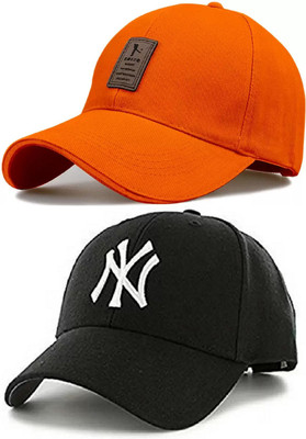 SPEQTA Solid Sports/Regular Cap Cap(Pack of 2)