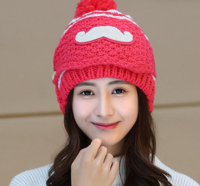 CITY BRAND Striped Beanie Cap
