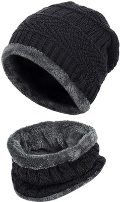 KALKA HOSIERY Solid Beanie Cap
