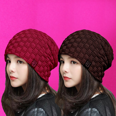 ALAMOS Beanie Cap(Pack of 2)