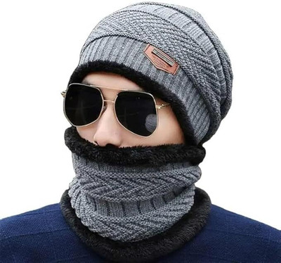 GIFTED GARDEN Solid Beanie Cap