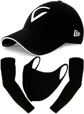 cap world Solid, Self Design Sports/Regular Cap Cap(Pack of 3)