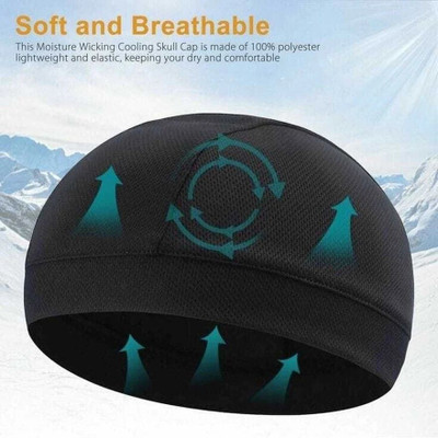 Maa Hosiery Solid Skull Cap Cap