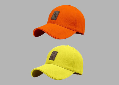 ALAMOS Embellished Sports/Regular Cap Cap(Pack of 2)