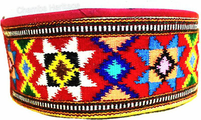 CHAMBA HERITAGE Embroidered, Self Design, Woven Sports/Regular Cap Cap
