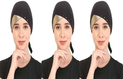 Hijabi Mam Self Design Prayer Cap Cap(Pack of 3)