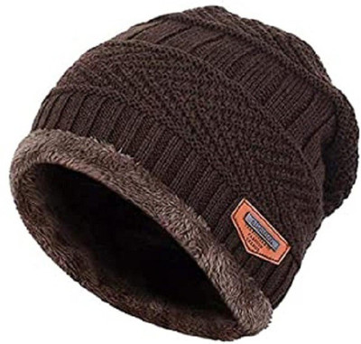 SaleXgrowth Solid Beanie Cap