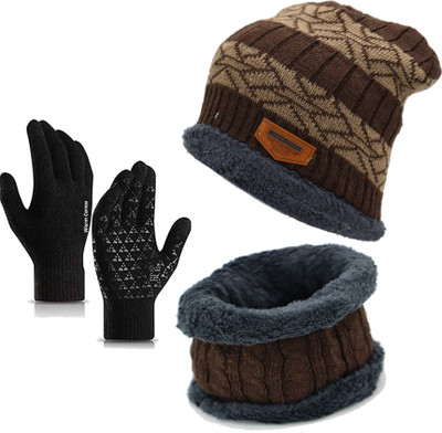 Jamont Beanie Cap(Pack of 3)