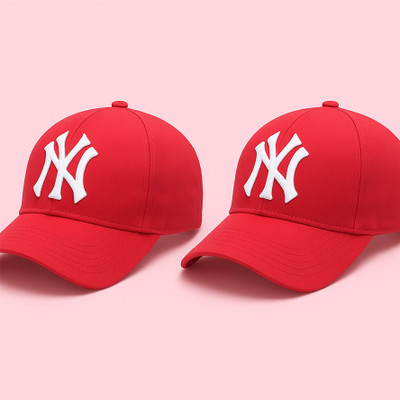 CLASSYMESSI Embroidered, Self Design, Solid Sports/Regular Cap Cap(Pack of 2)