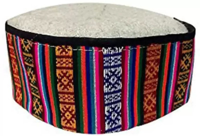 Tahiro Embroidered Skull Cap Cap