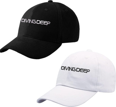 UMMISS Embroidered Sports/Regular Cap Cap(Pack of 2)