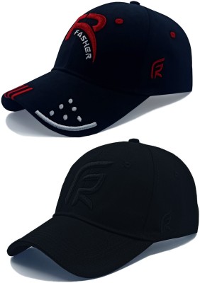 FASHER Embroidered Sports/Regular Cap Cap(Pack of 2)