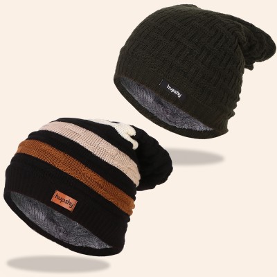 HUPSHY Beanie Cap(Pack of 2)