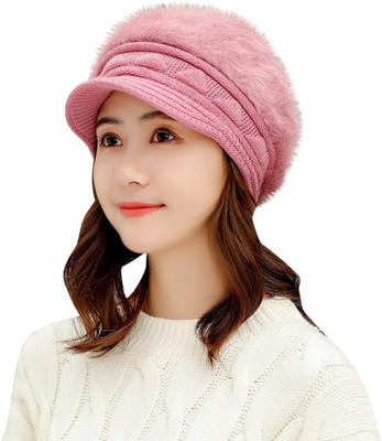 FIRMED STRING Self Design, Solid Beanie Cap