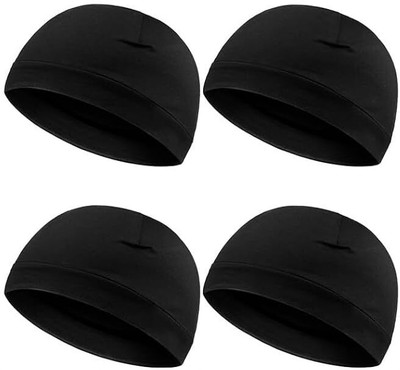 TKSA STYLE Solid Sports/Regular Cap Cap(Pack of 4)