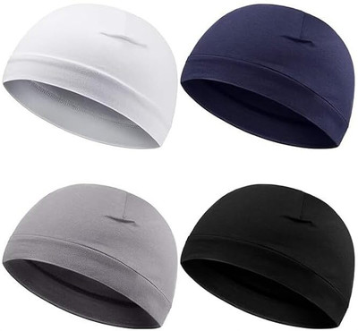 TKSA STYLE Solid Sports/Regular Cap Cap(Pack of 4)