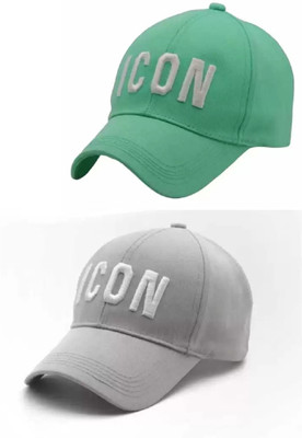 FAS Printed Sports/Regular Cap Cap(Pack of 2)