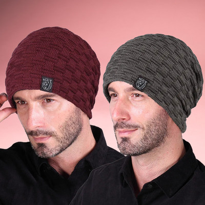 ALAMOS Beanie Cap(Pack of 2)