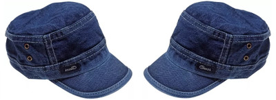 Atabz Solid Sports/Regular Cap Cap(Pack of 2)