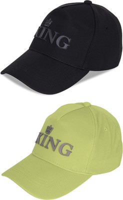 CLASSYMESSI Solid Sports/Regular Cap Cap(Pack of 2)