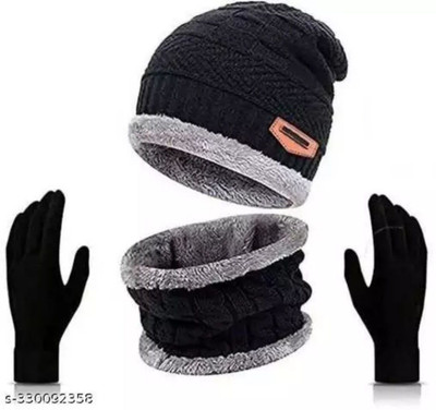 Moderic Solid Beanie Cap