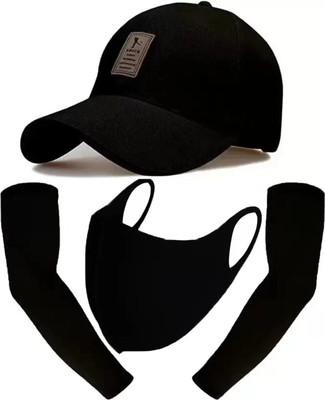 cap world Solid, Self Design Sports/Regular Cap Cap(Pack of 3)