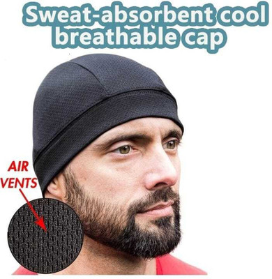 Maa Hosiery Solid Skull Cap Cap
