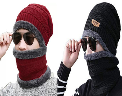 SMART SEWINGERS Beanie Cap(Pack of 2)